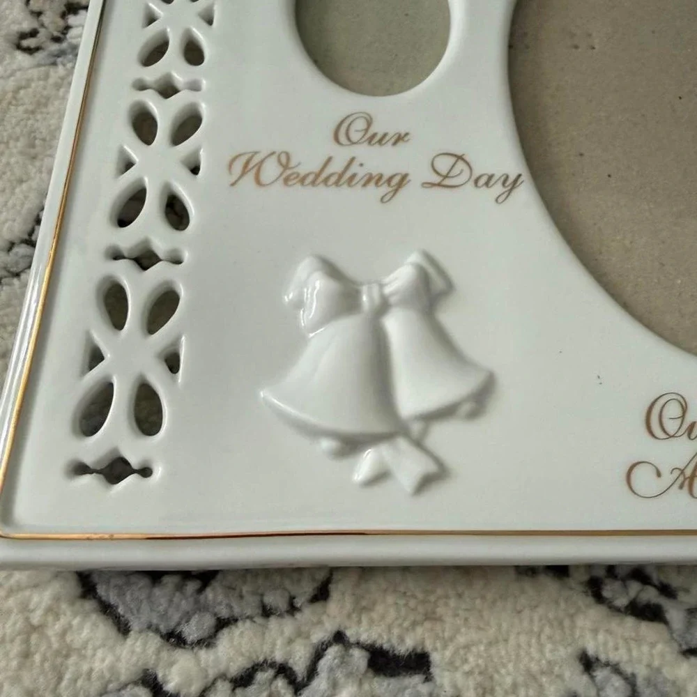 Russ Wedding day and golden anniversary photo frame 50th